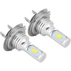 Udutule pirn, 2tk 80W 6000K universaalne H7 LED auto udutulelamp valge DC 12-24V цена и информация | Автомобильные лампочки | kaup24.ee