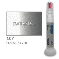 Карандаш-корректор для устранения царапин DAIHATSU 1E7 - CLASSIC SILVER 12 ml цена и информация | Автомобильная краска | kaup24.ee