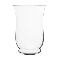 Стеклянная ваза Verre, 14x14x19,5 см, прозрачная цена и информация | Детские диваны, кресла | kaup24.ee