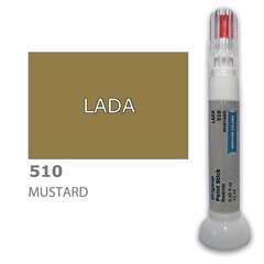 Kriimustuste parandamiseks värvikorrektor LADA 510 - MUSTARD 12 ml hind ja info | Auto värvikorrektorid | kaup24.ee