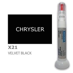 Kriimustuste parandamiseks värvikorrektor CHRYSLER X21 - VELVET BLACK 12 ml hind ja info | Auto värvikorrektorid | kaup24.ee