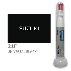 Карандаш-корректор для устранения царапин SUZUKI 21F - UNIVERSAL BLACK 12 ml цена и информация | Автомобильная краска | kaup24.ee