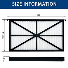 Kahe komplektiga RCX70101PAK2 roboti vaakumfiltrid Hayward TigerShark, SharkVac, Aqua Vac jaoks hind ja info | Basseinitehnika | kaup24.ee