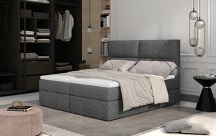 Кровать NORE Amber, 180x200 см, серая цена и информация | Кровати | kaup24.ee