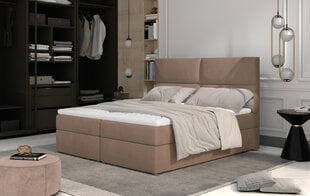 Кровать NORE Amber, 160x200 см, коричневая цена и информация | Кровати | kaup24.ee