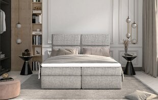 Кровать NORE Amber, 140x200 см, серый гобелен цена и информация | Кровати | kaup24.ee
