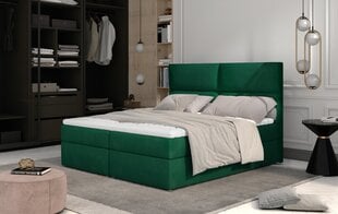 Кровать NORE Amber, 140x200 см, зеленая цена и информация | Кровати | kaup24.ee