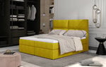 Кровать NORE Amber, 140x200 см, желтая