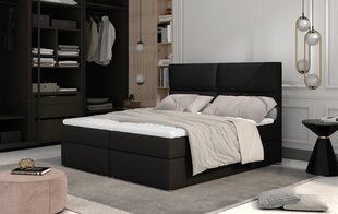 Кровать NORE Amber, 140x200 см, черная цена и информация | Кровати | kaup24.ee