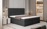 Кровать NORE Florence, 165x200 см, черная