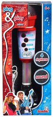 Игрушечный микрофон с MP3 Simba Plug & Play цена и информация | Развивающие игрушки и игры | kaup24.ee