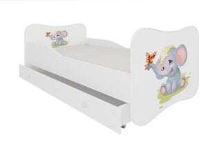 Детская кровать ADRK Furniture Gonzalo L9, 140x70 см цена и информация | Детские кровати | kaup24.ee