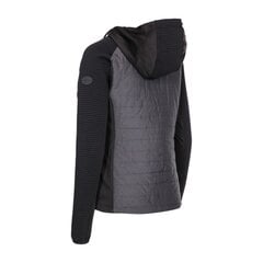 Trespass Naised/Ladies Grace Sports Full Zip Hoodie Kapuutsiga, Must UTTP5262_black цена и информация | Женские куртки | kaup24.ee