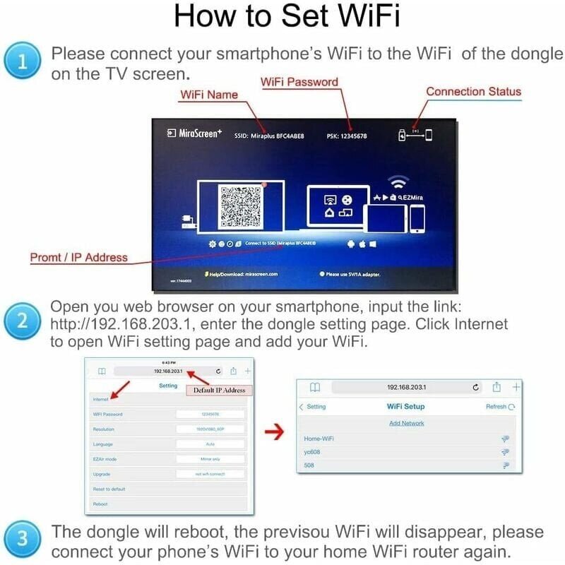 HDMI voogedastuspulga ekraan, HDMI-teleri adapter, traadita HDMI, Hdmi 1080P, Wifi Hdmi voogesitusdong, voogesitusvastuvõtja teleri jaoks Android Ios Windows OS sülearvuti, tahvelarvuti hind ja info | Nutiseadmed ja aksessuaarid | kaup24.ee