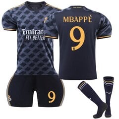 23-24 Real Madrid Away laste jalgpallisärk nr 9 Mbappé Adult XL (180-190 cm) цена и информация | Футбольная форма и другие товары | kaup24.ee