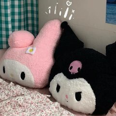 40*45cm Kawaii Sanriose plüüsipadi Kuromi My Melody Kirby Anime Doll Toys Pehme plüüsist sünnipäevakingitus lastele 45cm hind ja info | Pehmed mänguasjad | kaup24.ee