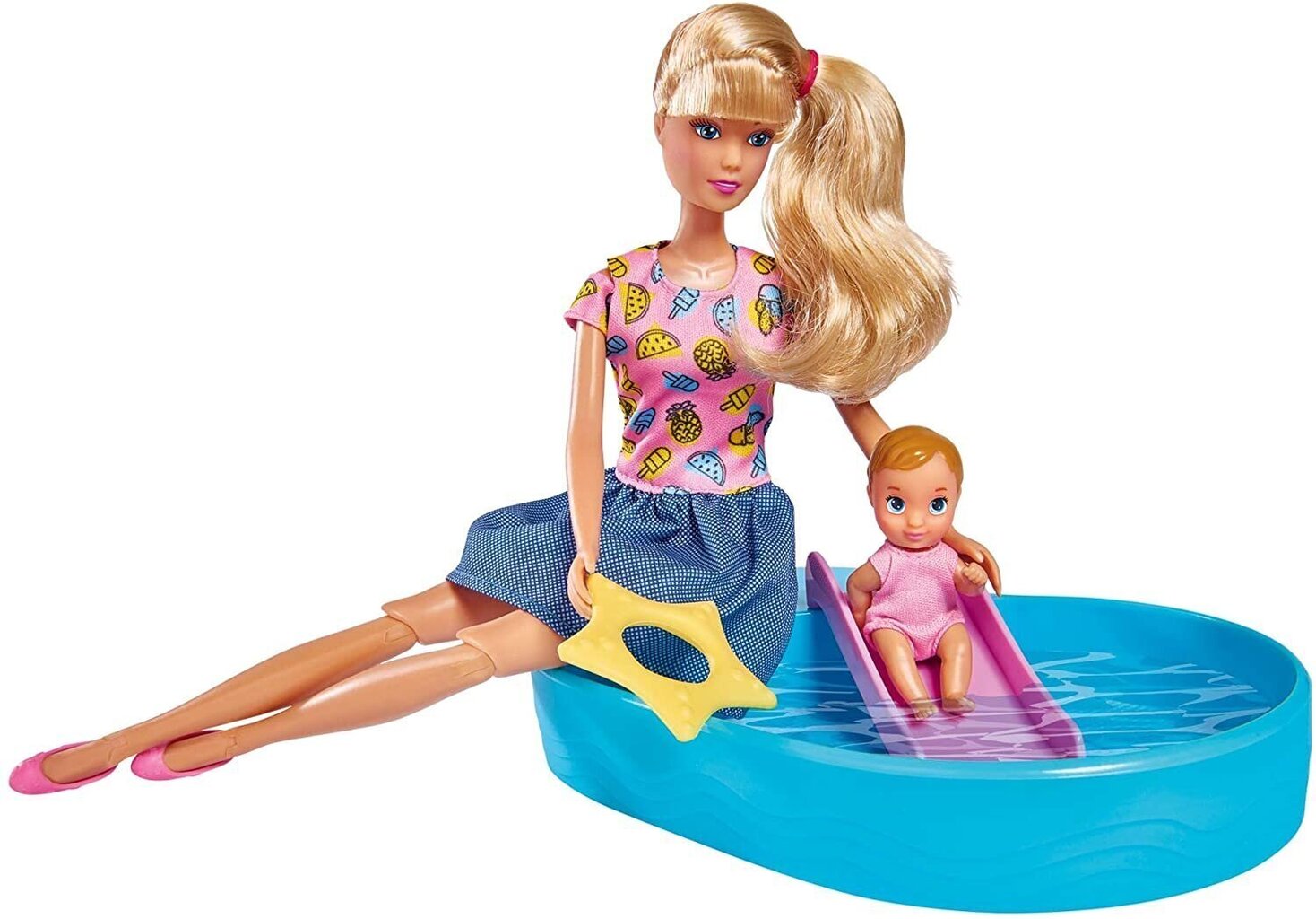 Nukk Steffi ja bassein lõbu Simba hind ja info | Tüdrukute mänguasjad | kaup24.ee