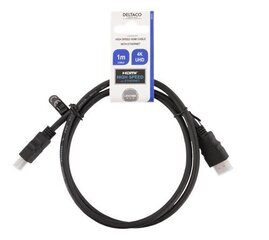 Deltaco HDMI-905, HDMI, 0.5m hind ja info | Kaablid ja juhtmed | kaup24.ee