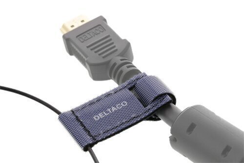 Deltaco HDMI-AR2, HDMI, DVI, USB-C, DisplayPort, Mini DisplayPort цена и информация | Kaablid ja juhtmed | kaup24.ee