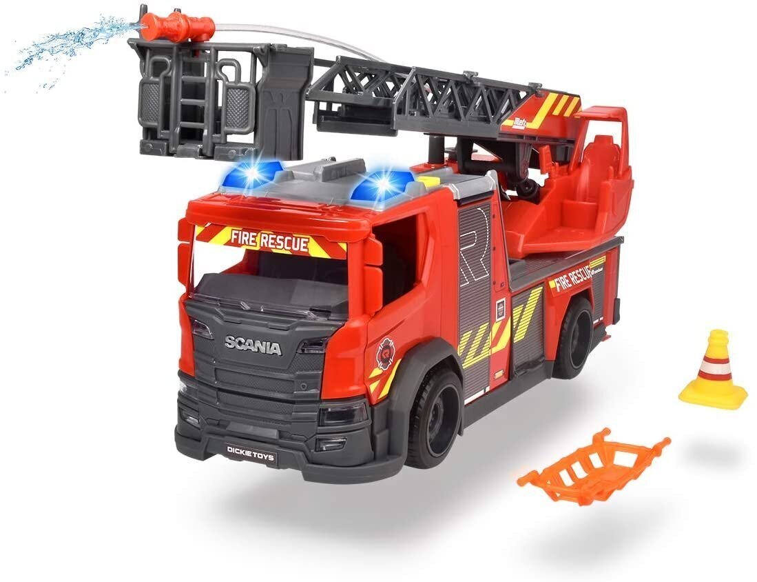 Tuletõrjeauto Simba Dickie Toys Scania цена и информация | Poiste mänguasjad | kaup24.ee