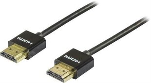 Deltaco HDMI-1091, HDMI, 1 м цена и информация | Кабели и провода | kaup24.ee