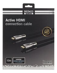 Deltaco HDMI-4100, HDMI, 10 m hind ja info | Kaablid ja juhtmed | kaup24.ee