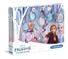 Clementoni Творческий набор кулонов Crystal Jewels Frozen II, 18511 цена и информация | Развивающие игрушки | kaup24.ee