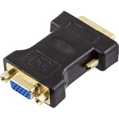 Deltaco DVI-4, DVI-A, VGA цена и информация | Адаптеры и USB-hub | kaup24.ee