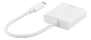 Deltaco USBC-HDMI7, USB-C, HDMI, 20 cm hind ja info | USB jagajad, adapterid | kaup24.ee