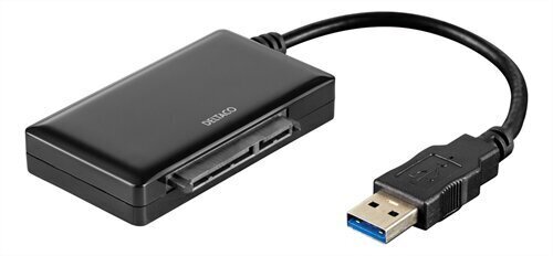 Deltaco USB3-SATA6G2, USB 3.0, SATA цена и информация | Kaablid ja juhtmed | kaup24.ee