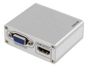 Deltaco DP-MULTI3, HDMI, DVI, VGA hind ja info | Kaablid ja juhtmed | kaup24.ee