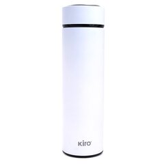 Termospudel vaakumisolatsiooniga KIRO KI104WH, valge, 500 ml цена и информация | Термосы, термокружки | kaup24.ee