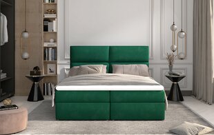 Кровать NORE Amber, 180x200 см, зеленая цена и информация | Кровати | kaup24.ee
