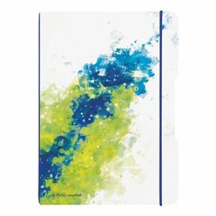 Блокнот Herlitz Color Splash Flex PP А4 2х40 листов клетка+линия пластиковая обложка цена и информация | Тетради и бумажные товары | kaup24.ee