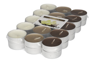 Ароматические чайные свечи Vanilla, 30 шт. цена и информация | Свечи, подсвечники | kaup24.ee