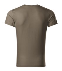 Футболка для мужчин Slim Fit V-neck, черная цена и информация | Meeste T-särgid | kaup24.ee