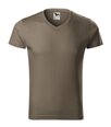 Slim Fit V-neck T-särk meestele