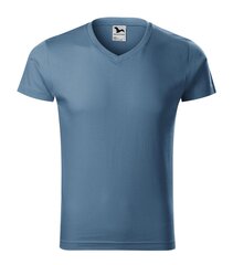 Slim Fit V-neck T-särk meestele цена и информация | Мужские футболки | kaup24.ee