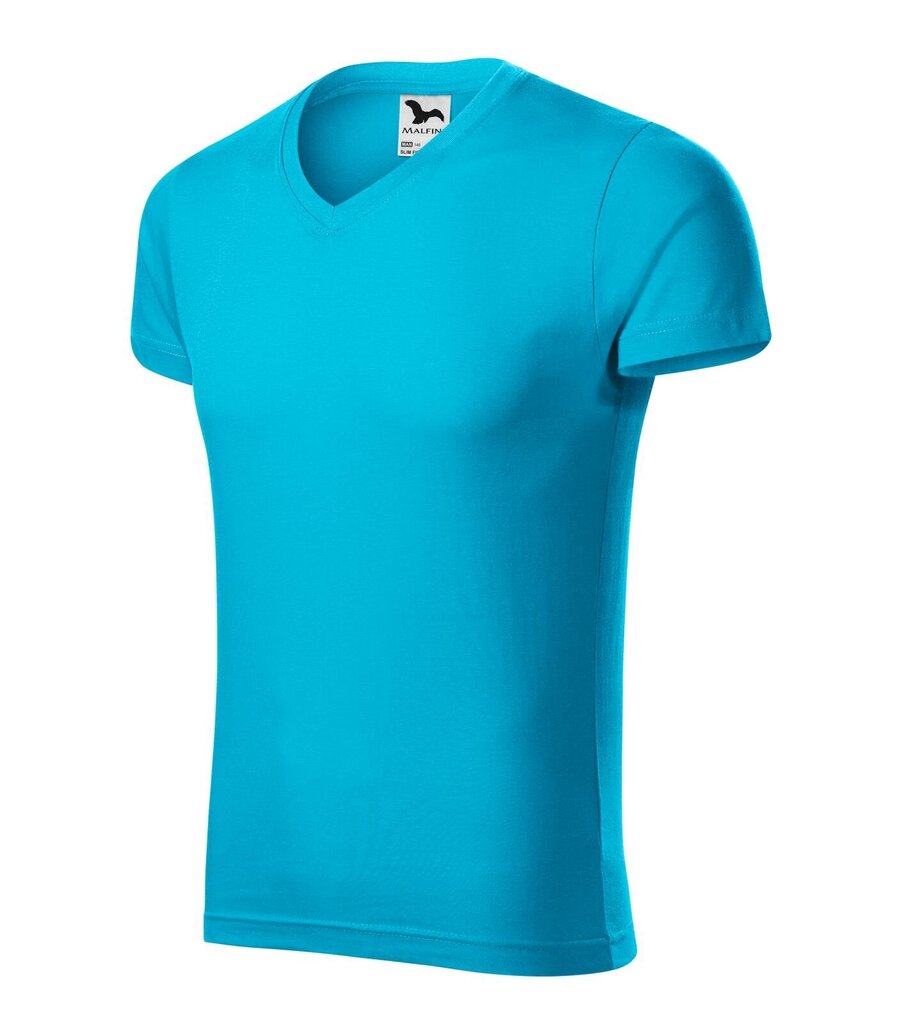 Slim Fit V-neck T-särk meestele hind ja info | Meeste T-särgid | kaup24.ee