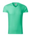 Slim Fit V-neck T-särk meestele