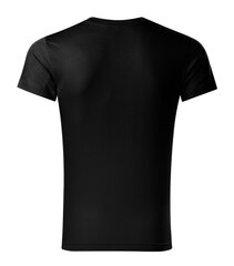 Футболка для мужчин Slim Fit V-neck, черная цена и информация | Meeste T-särgid | kaup24.ee