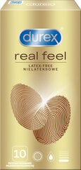 Презервативы Durex RealFeel, 10 шт. цена и информация | Презервативы | kaup24.ee