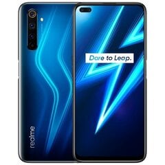 Realme 6 Pro, 8/128GB, Lightning Blue hind ja info | Telefonid | kaup24.ee