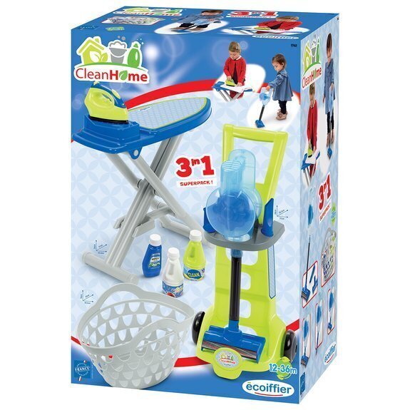 Mängu puhastuskomplekt Simba Ecoiffier hind ja info | Tüdrukute mänguasjad | kaup24.ee