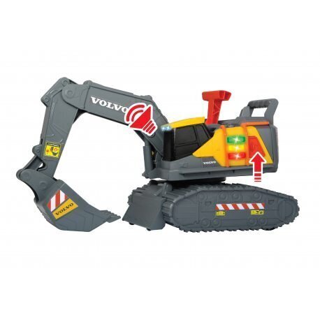 Ekskavaator Simba Dickie Toys Construction Volvo Weight Lift Excavator hind ja info | Poiste mänguasjad | kaup24.ee