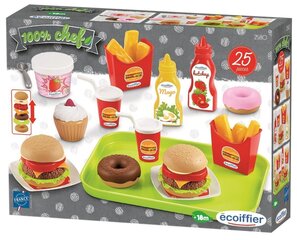Burgeri valmistamise komplekt Simba Ecoiffier цена и информация | Игрушки для малышей | kaup24.ee