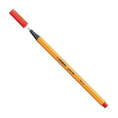 Ручка капиллярная STABILO Point 88, светло-красная цена и информация | Письменные принадлежности | kaup24.ee