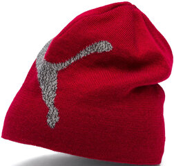 Шапка Puma Ess Logo Beanie Red цена и информация | Женские шапки | kaup24.ee