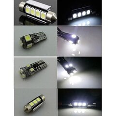 27Tk Valge Autosisene Led-Valgusti Komplekt, Mis Ühildub Mercedes-E-Class W211 2002-2008 hind ja info | Autotuled | kaup24.ee