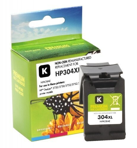 Tindikassett No.304 XL Black (N9K08AE) SC Analog must hind ja info | Tindiprinteri kassetid | kaup24.ee